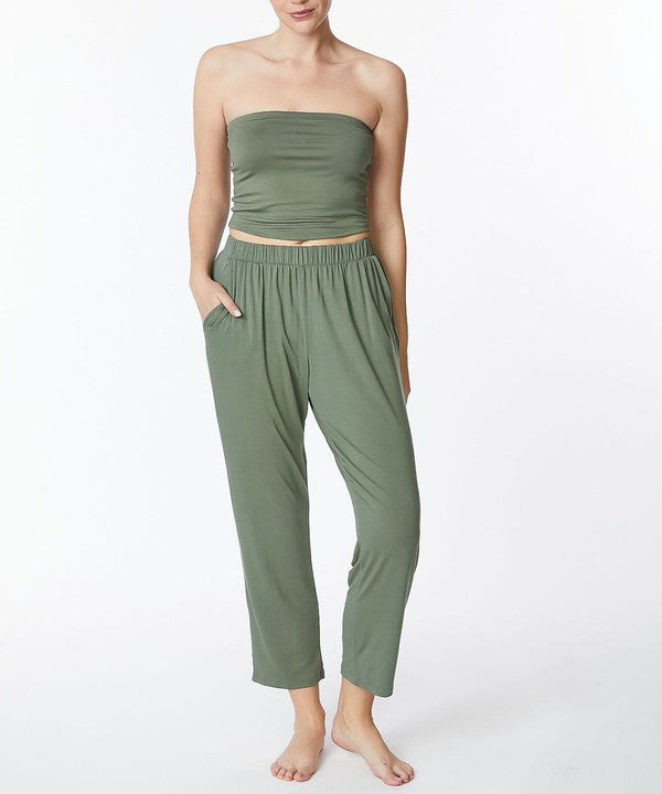 BAMBOO classic casual pants