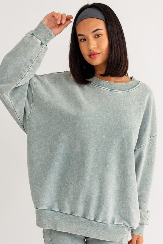 MINERAL oversized pullover