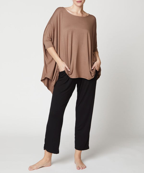 BAMBOO poncho tunic