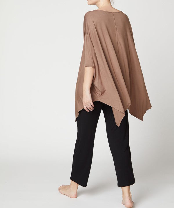 BAMBOO poncho tunic