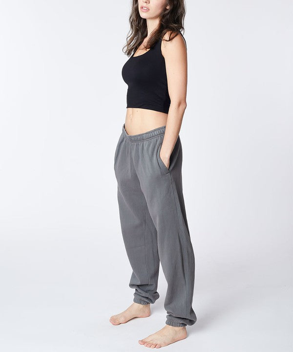 MOMENTUM cotton terry joggers