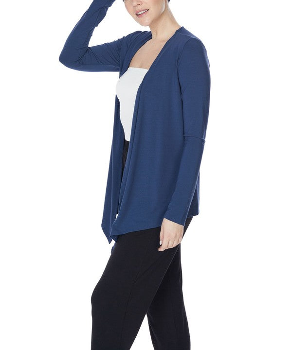 BAMBOO tie front cardigan