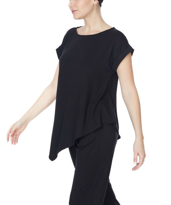 BAMBOO asymmetric tunic