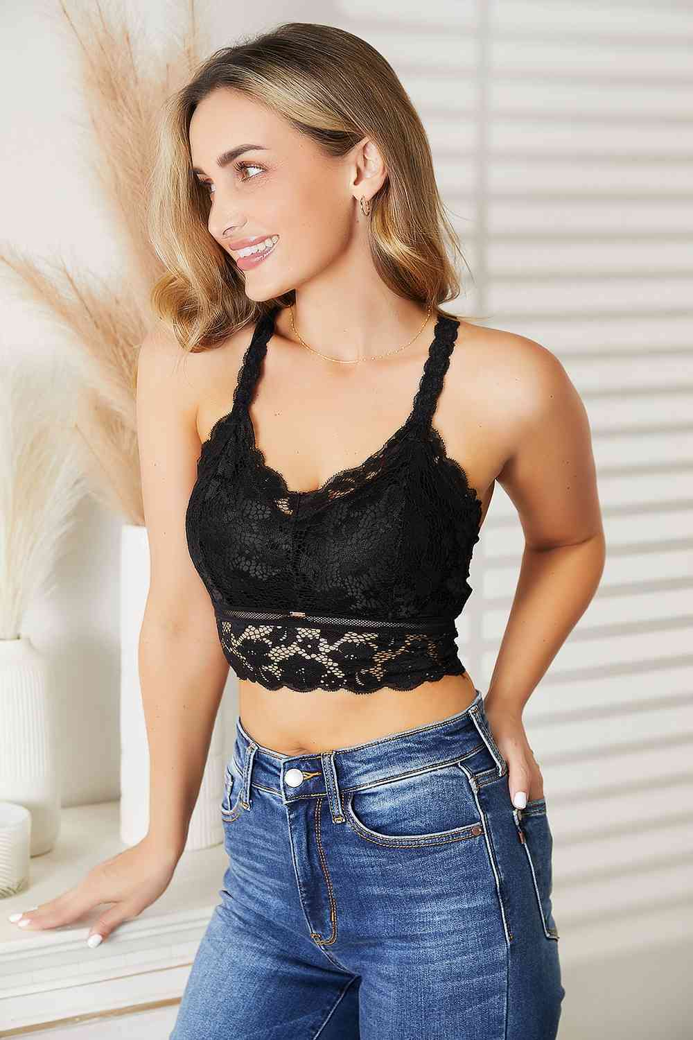 WITH EASE lady noir bralette