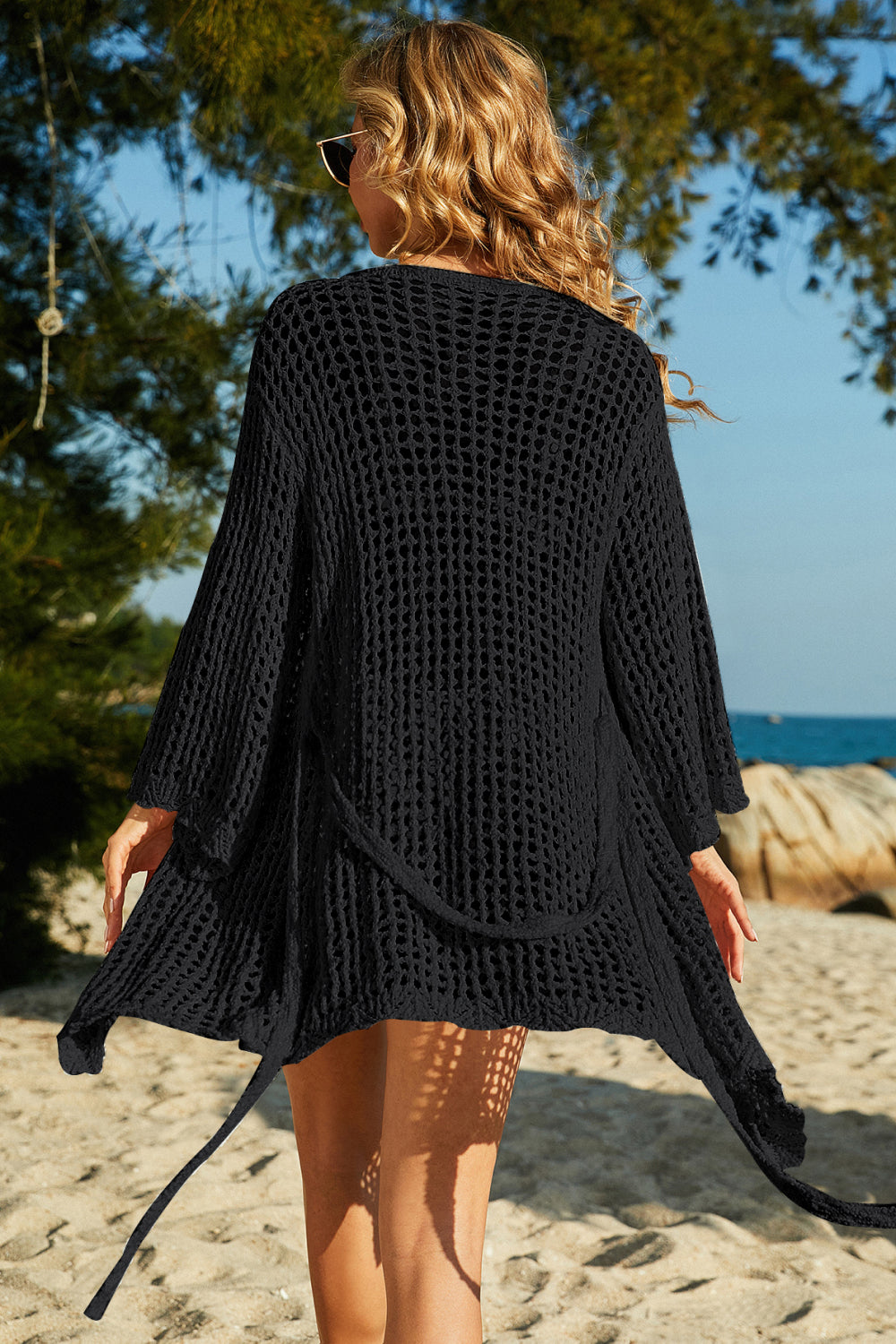 VACATION tie-waist cover-up - Lamoille Yoga