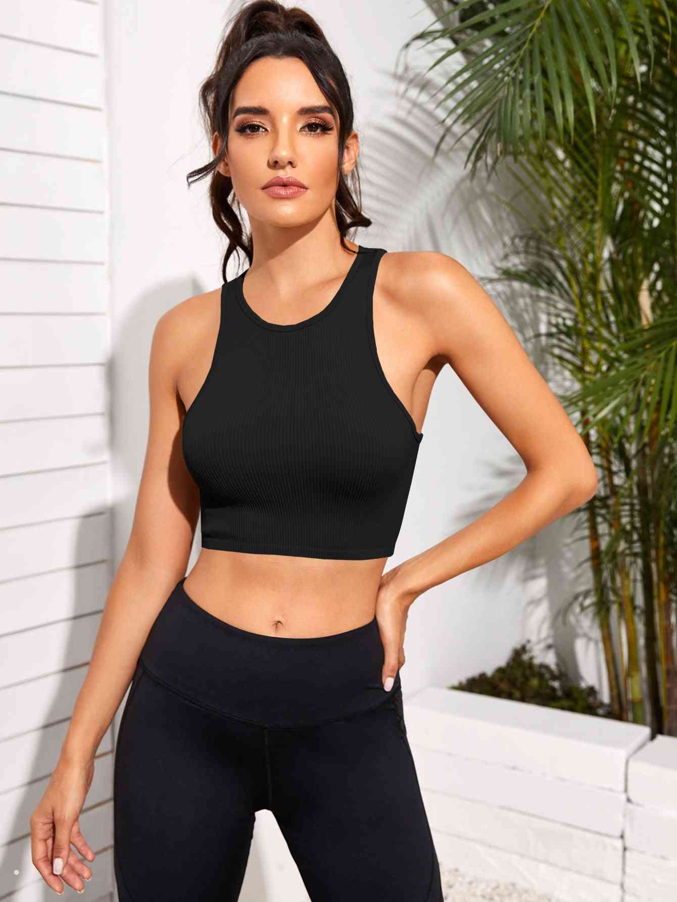 AFTER YOGA cropped sports tank